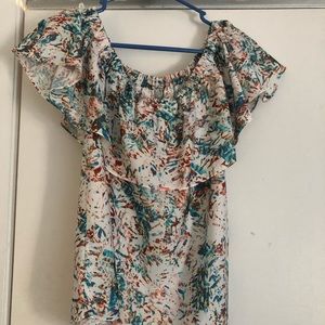 Off the shoulder top